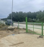 강원도 고성군 죽왕면 메쉬휀스+출입문