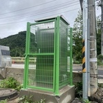 경기도 연천군 신답리 19개소 메쉬 및 출입문 설치